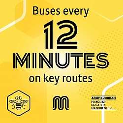 Every 12 Minutes On Key Routes
