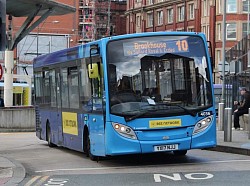 Enviro 200 Ex Diamond Bus North West 4036 YX17 NJJ in Shudehill Bus Station