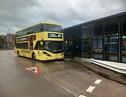 New Enviro 400 Citi operating the 471 Route with the Bee Network in Bury Bus Station